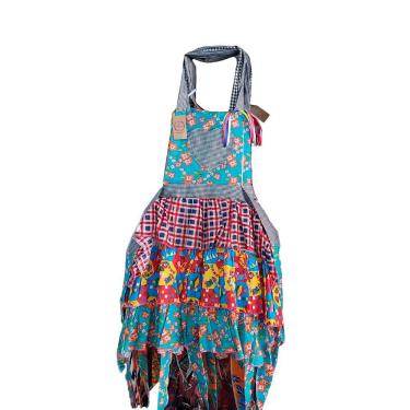 Imagem de Avental Para Festa Junina Retalhos Adulto