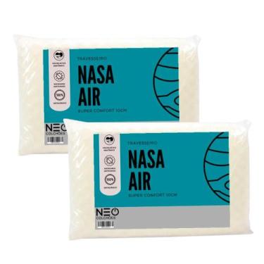 Imagem de Kit 2 Travesseiros Nasa Air - Neo Colchões