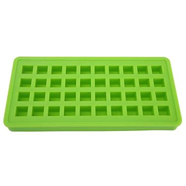 Imagem de Forma de cubos de gelo, cubos de gelo, 40 grades de cubos de gelo multiusos para bar para cafeterias para hotel para casa (verde)