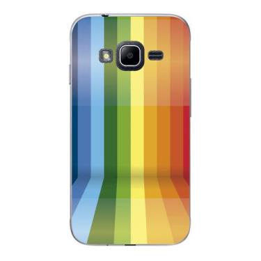 Imagem de Capa Case Capinha Samsung Galaxy J1 Mini Arco Iris Tobogã - Showcase