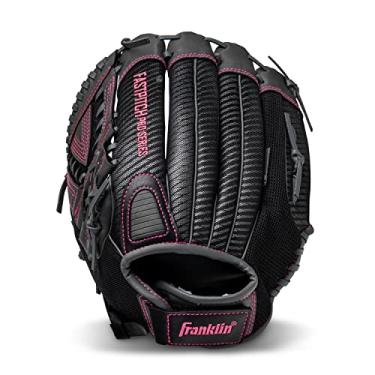 Imagem de Luvas de softbol Franklin Sports Fastpitch Pro Series – Mão direita ou esquerda – Tamanhos adultos e jovens – Luvas de tamanho 27,9 cm, 29,2 cm, 30,4 cm e 33 cm, rosa, 13"