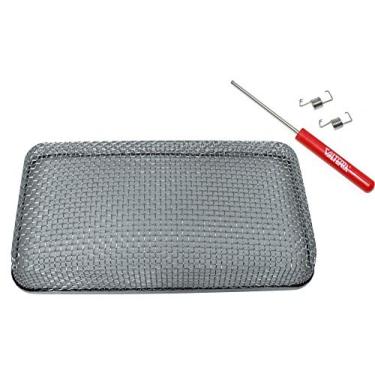 Imagem de Valterra Tela de insetos RV A10-1301VP (para ventilação de ajuste externo de fornalha de trailer, 7 cm x 3 cm, 2 unidades), 1 pacote, 7 cm x 3 cm
