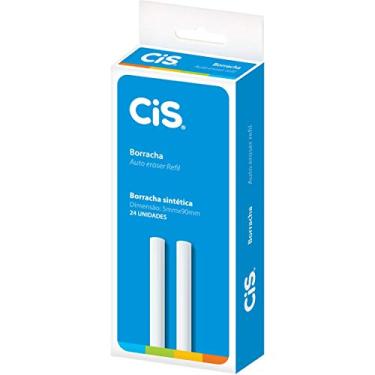 Imagem de Refil para Caneta Borracha, CIS, 270.2100, Branca, pacote de 24