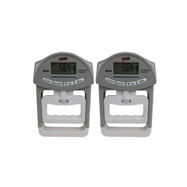 Imagem de Kit 2 Dinamômetro Digital Faixa 0 A 90Kg Manual Graduação 0.1Kg Mão Dm-90 Portátil Instrutherm Com Certificado