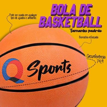 Imagem de Bola De Basquete Basketball Tamanho Padrão Ótima Qualidade Distração E