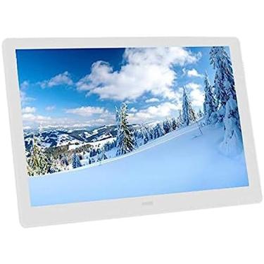 Imagem de Máquina de publicidade comercial inteligente com moldura digital de alta definição widescreen de 12 polegadas, pode álbum de fotos eletrônico com tela horizontal e vertical, suporta múltipla