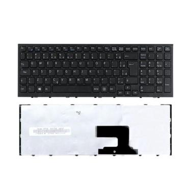 Imagem de Teclado Notebook - Sony Vaio Vpc-Ee25 C/Frame - Preto - Neide Notebook