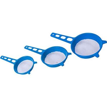 Imagem de Kit Conj c/ 3 Peneiras P 7cm M 9cm e G 11cm - 126998