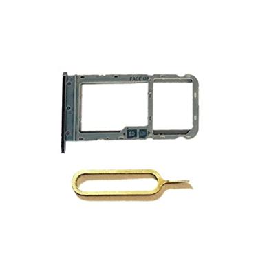 Imagem de VIESUP Suporte para Motorola Moto G Fast 2020 (Prata) XT2045 Cartão Tary Sim Cartão Micro SD Substituição com Ferramentas Removidas [1 unidade]