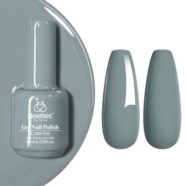 Imagem de Esmalte em gel Beetles – 15 ml Cinza Verde Celadon Porcelana Cor Primavera Gel Polonês, Lâmpada de Unha LED U V, DIY Home Salon Manicure Nail Art, Presente de 14,2 g