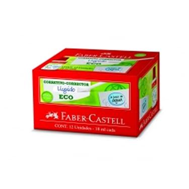 Imagem de Corretivo, Faber-Castell, OF/7070, Branca, pacote de 12