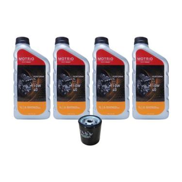 Imagem de Kit Troca De Óleo Logan Sandero 1.0 12v 3 Cilindros - MOTRIO