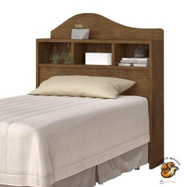 Imagem de Cabeceira Box Irlanda Solteiro Flex Jequitibá J&A Móveis - J & A