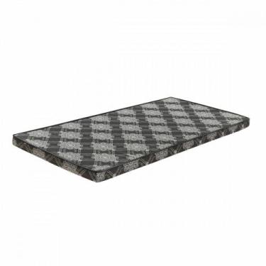 Imagem de Colchão Colchonete Solteiro Espuma D20 Iris 78x188x4cm Prorelax, Preto