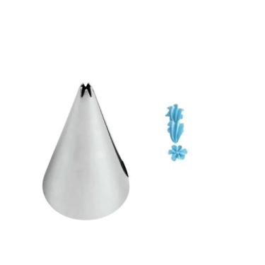 Imagem de Bico para confeitar aço inox wilton - pitanga aberta * tamanhos variad