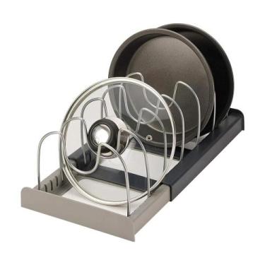 Imagem de Suporte organizador de cozinha -Multiuso escorredor de loucas extensiv