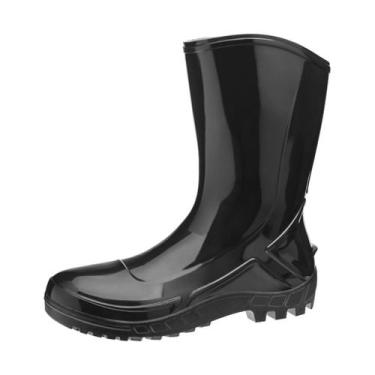 Imagem de Bota PVC Preta 27cm Nº 41 Vulcaflex - VULCAFLEX/MARLUVAS