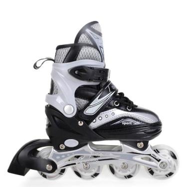 Imagem de Patins Gonew Fitness Bearing Abec-7 - 70mm, Cinza, 31 ao 34