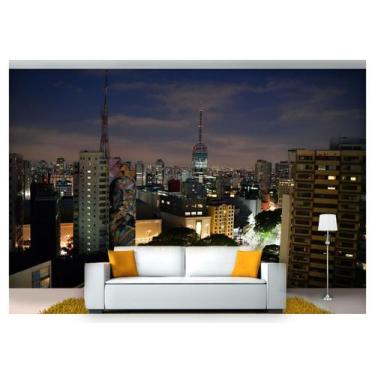 Imagem de Papel De Parede Cidade São Paulo Paulista 3D 6M² Ncd234 - Você Decora