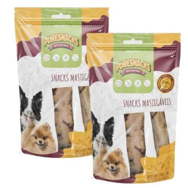 Imagem de Petisco para cachorro Costela Bovina Puresnacks Natural 2un