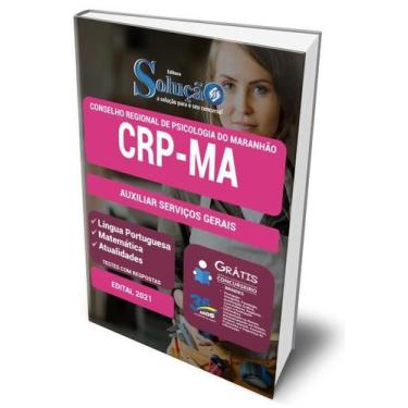 Imagem de Apostila CRP-MA - Auxiliar Serviços Gerais - Editora Solução
