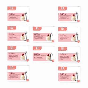 Imagem de Cápsulas Gás Chantily 10 Caixas P/Garrafa Refil N2o Sifão - Days Brasi