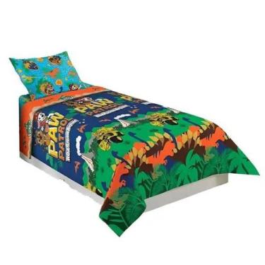 Imagem de Jogo De Lençol Infantil Menino Patrulha Canina em Micro Fibra 2 PEÇAS 
