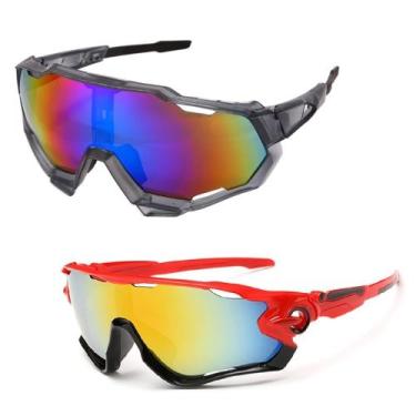 Imagem de Combo 2 Óculos Leves Corrida Ciclismo Mtb Proteção Uv 400 - PENDULARI
