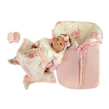 Imagem de Saida Maternidade De Saco Menina - PEQUENO ANJO, Rosa 237