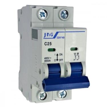 Imagem de Disjuntor Jng ''Din'' Bipolar 12090 - 25A. C