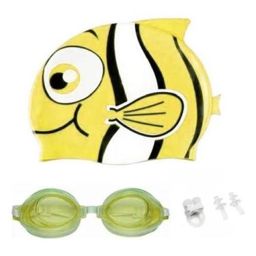 Imagem de Kit Natação Sun Way Rosa - Touca, Óculos, Protetor de Ouvido - Kadê