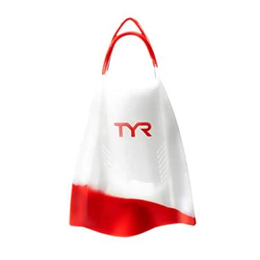 Imagem de TYR Barbatanas Hydroblade Swim Training, Vermelho, Grande