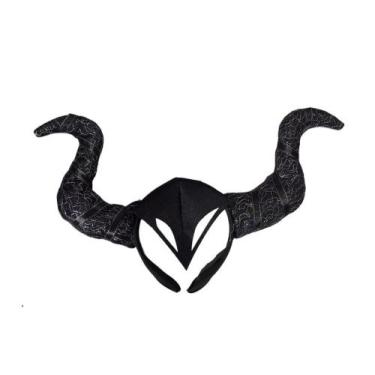 Imagem de Tiara Chifre Malévola Cosplay Fantasia Halloween Carnaval - JFL.Acessó