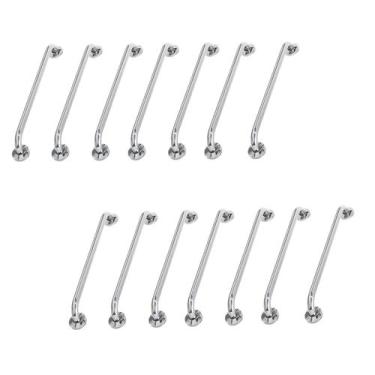 Imagem de Alça de Apoio Barra Inox 80cm Kit 14 Unidades Idoso Cadeirante Seguran