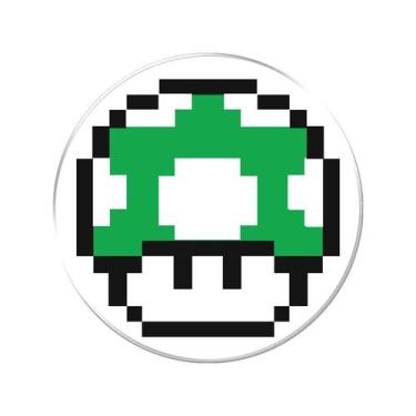 Imagem de Adesivo Decorativo em relevo fácil aplicação COGUMELO MARIO BROSS - Co