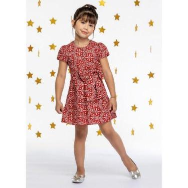 Imagem de Vestido Mundi Cotton Estampa Personalizada Infantil