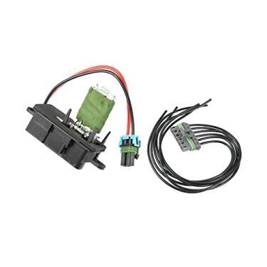 Imagem de ACROPIX Módulo de controle de resistor de motor de soprador HVAC adequado para GMC Savana 1500 com adaptador de chicote elétrico - Pacote com 1 preto