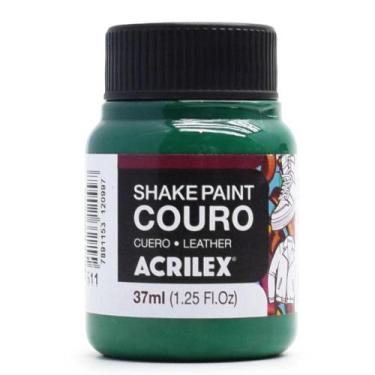 Imagem de Tinta para Couro Shake Paint Acrilex 37ml, 511 - VERDE BANDEIRA