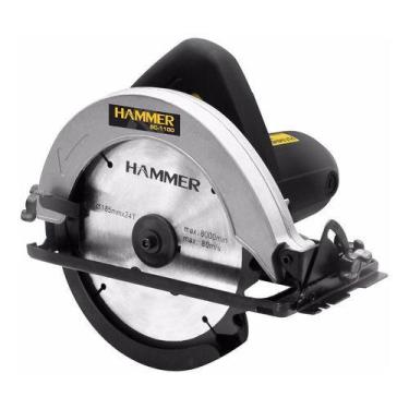 Imagem de Serra Circular Profissional - 1100w - Hammer, 220V, Preto