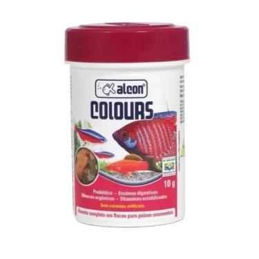 Imagem de RAÇÃO PARA PEIXES ALCON COLOURS FLOCOS 10g