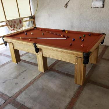 Imagem de Mesa de Sinuca e Bilhar Diver Madeira Maciça Carlin Bilhares Superfíci