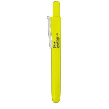 Imagem de Marca Texto Retrátil Ponta Chanfrada Tom Neon Tilibra, AMARELO