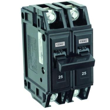 Imagem de Disjuntor NEMA Bipolar FN 2P de 25 Ampères - 5163 - FAME