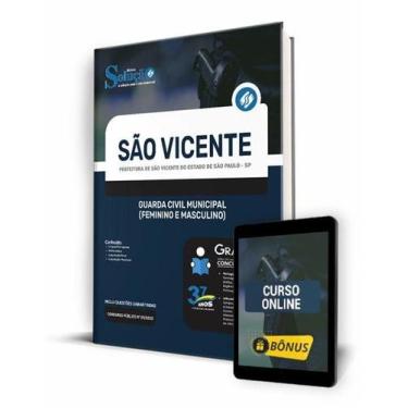 Imagem de Apostila Prefeitura de São Vicente - SP - Guarda Civil Municipal (Femi