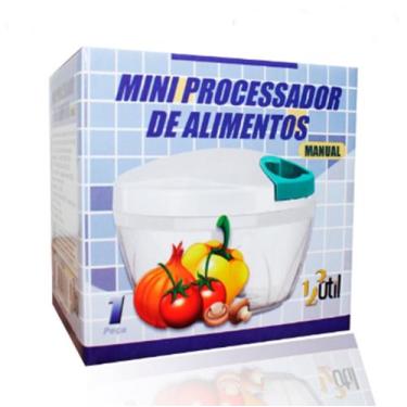 Imagem de mini processador de alimentos manual 123 util - 123 útil