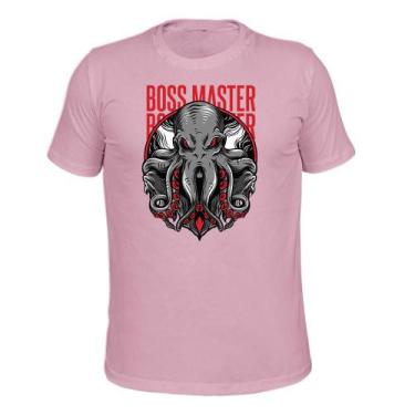 Imagem de Camiseta Plus Size Algodão Malha 30.1 Master - Surprass, Rosa, G1