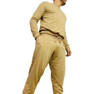 Imagem de Conjunto Agasalho Moletinho Liso Super Confortavel Dia-a-Dia - Fanátic