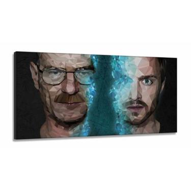Imagem de Quadro Decorativo Breaking Bad em Tecido Canvas 130x60 - Wall Frame