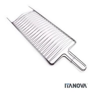 Imagem de Grelha Abaulada Assar Peixe Frango Linguiça - ITANOVA