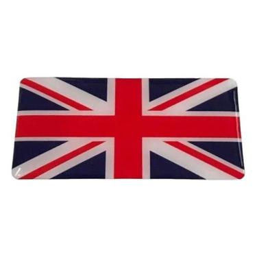 Imagem de Adesivo Resinado Bandeira Inglaterra - Montanha, Vermelho